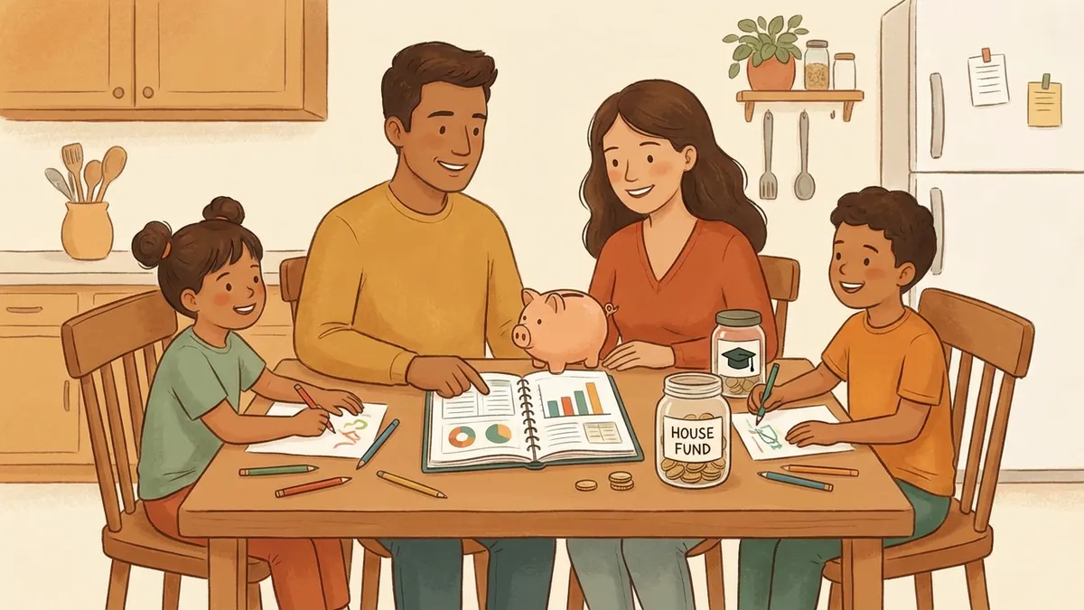 Planificación financiera para familias: presupuesto, ahorro e inversión