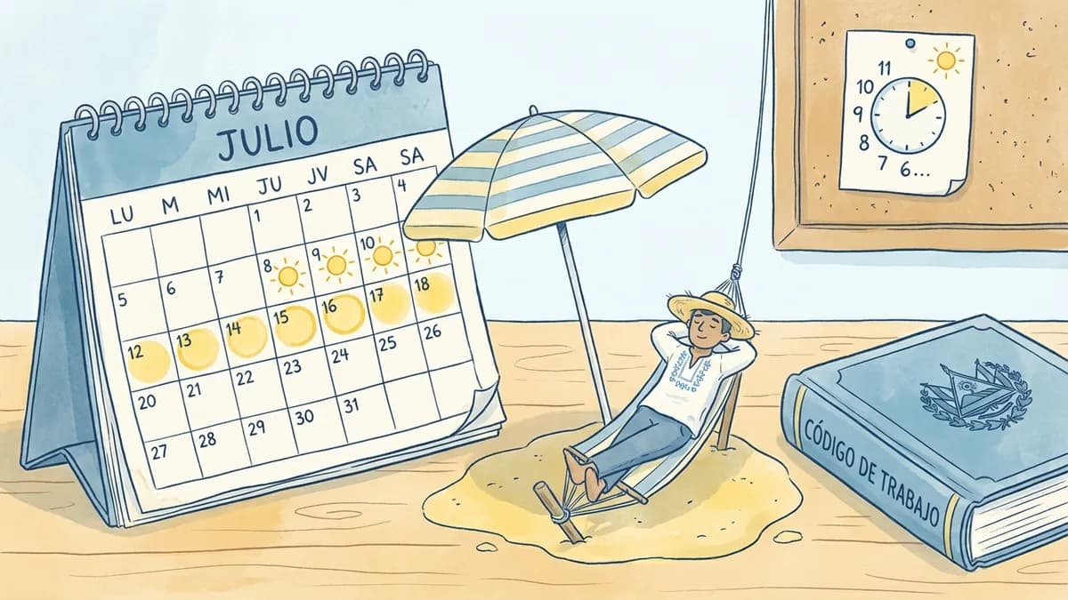 Vacaciones Guatemala 2026: Q5,000 → Q2,500 (15 días hábiles)